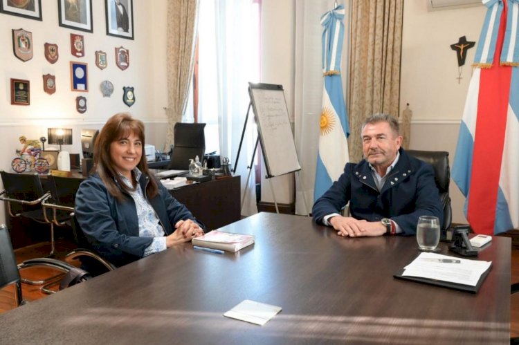 Roncaglia y la senadora Domínguez abordaron aspectos de seguridad para Feliciano